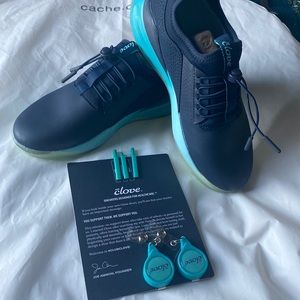 Women’s Classic Aqua Blue Healthcare Sneakers